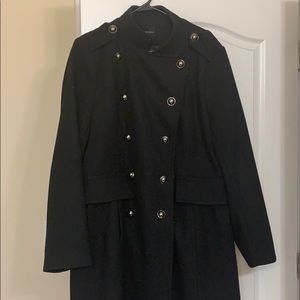 Lane Bryant black coat